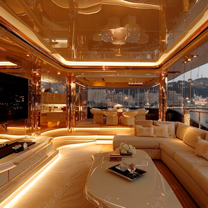 SDI lighting control for luxury yachts and private jets