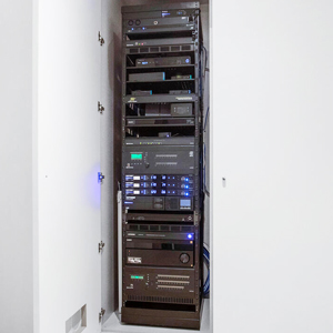 SDI custom AV rack