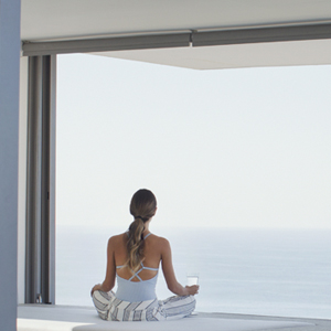 SDI motorized window shades without fascia covers