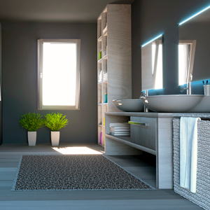 Bedroom and bathroom lighting