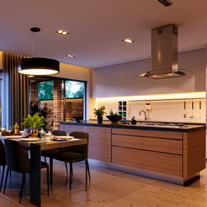 Lighting control in kitchen areas
